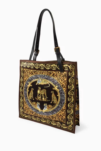 Wild Cats Tote Bag in Twill