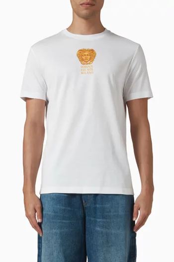 Hall of Statues Medusa T-shirt in Cotton