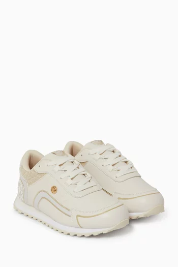 Byrdie Sneakers in Faux Leather