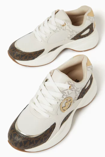 Zuma Sneakers in Faux Leather