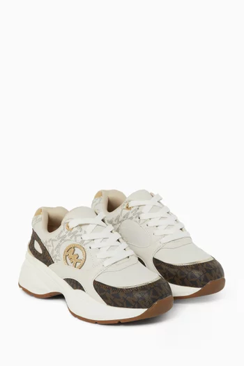 Zuma Sneakers in Faux Leather