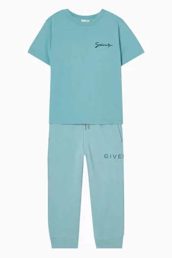 Logo Sweatpants in Fleece
