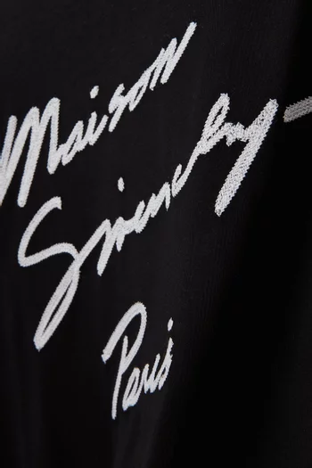 Maison Givenchy Paris Logo Print T-shirt