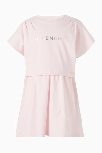 Logo Midi Dress
