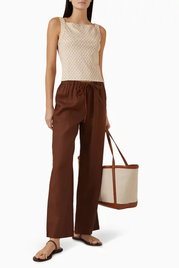 بلوزة بيرش منسوجة