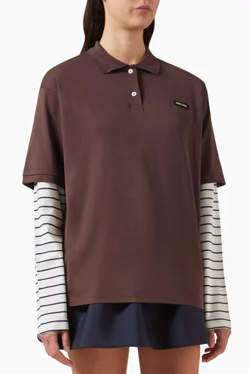 Polo Shirt in Jersey