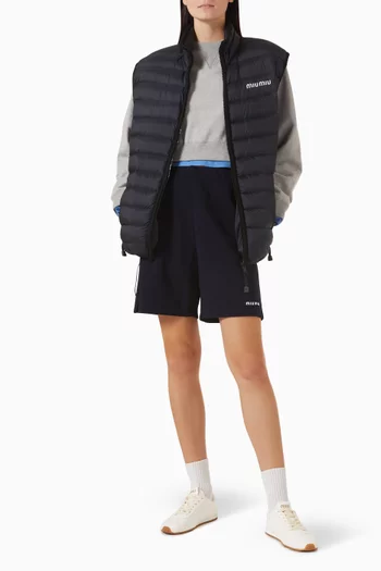Pongé Down Vest