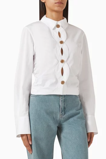 قميص كليام بتصميم مجدول