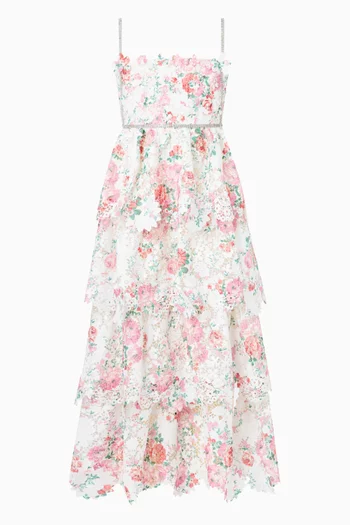 فستان جوانا طويل ومطرز