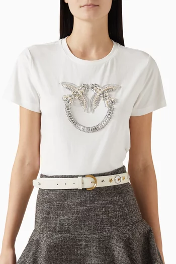 Love Berry Saylor Belt in Leather