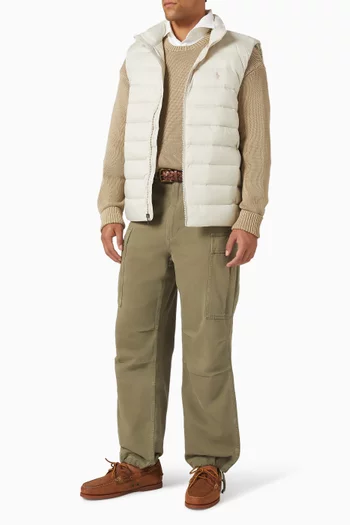 Buttoned Cargo Pockets