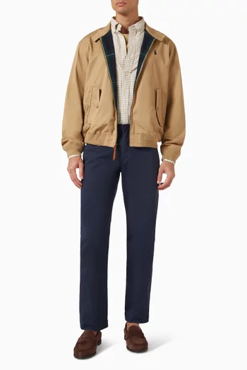 Polo Pony Embroidery Jacket in Cotton