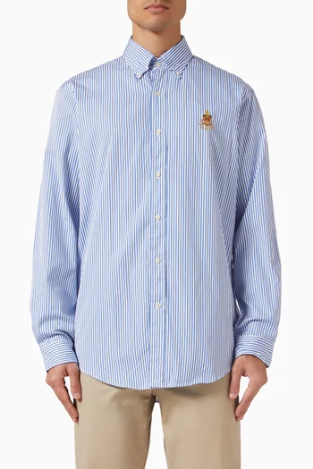 All-over Stripes Shirt in Cotton