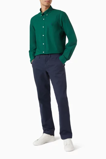 قميص رياضي قطن بوبلين مطاطي