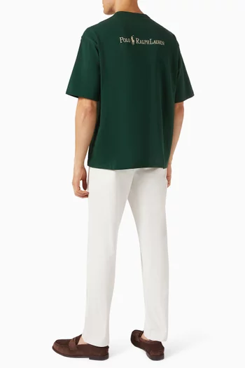 تي شيرت بشعار الماركة جيرسيه