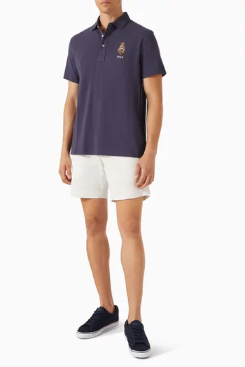 Bear Polo Shirt in Cotton