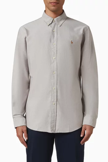 قميص أكسفورد قطن