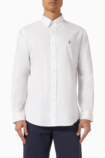 Custom-fit Oxford Shirt in Cotton