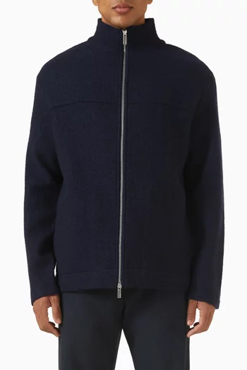 كارديغان بسحّاب صوف