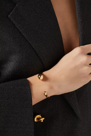 Drop Bracelet in 18kt Gold-finish Sterling Silver
