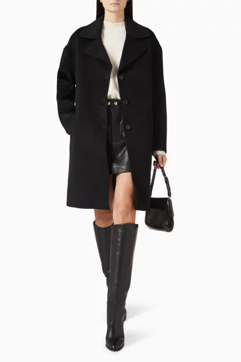 Portia Coat in Cashmere-blend
