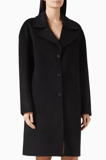Portia Coat in Cashmere-blend