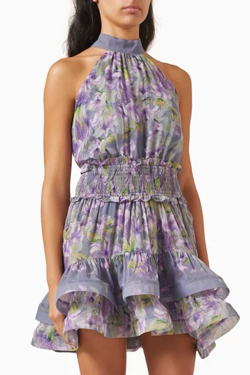Milena Mini Dress in Georgette