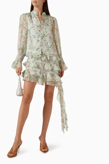 Milena Top & Skirt Set