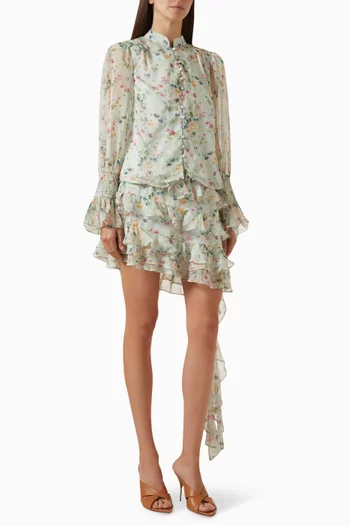 Milena Top & Skirt Set