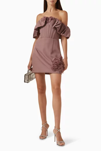 Klara Off-shoulder Mini Dress