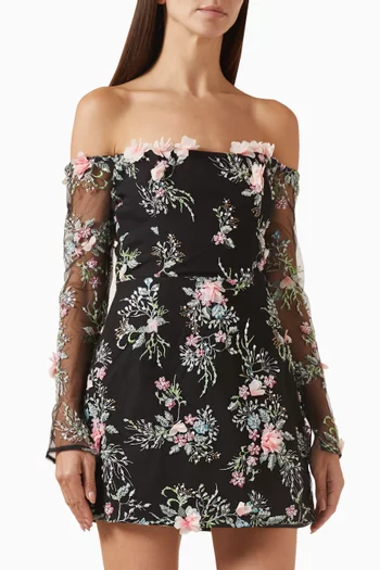 Gaia Off-shoulder Mini Dress