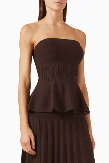 Evie Knit Top in Viscose Blend