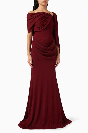 Devon Off-shoulder Maxi Dress