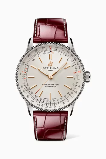 Navitimer Automatic Stainless Steel Watch, 36mm