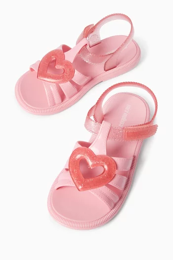 Lovely Hip Sandals in PVC