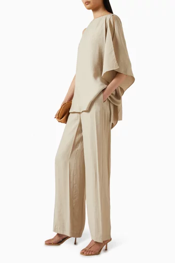 One-shoulder Blouse in Modal Blend