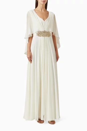 Embellished Cape Kaftan