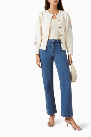 Darcy Embroidered Cardigan