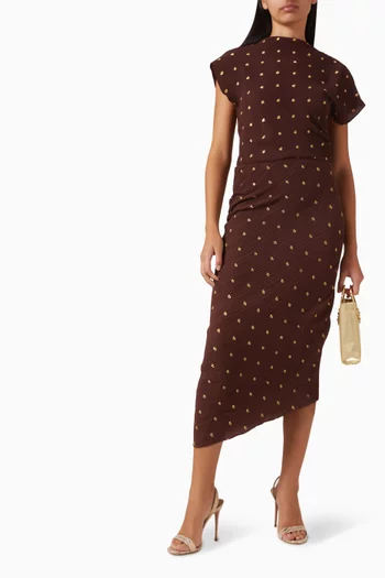 Desiree Plisse Dress