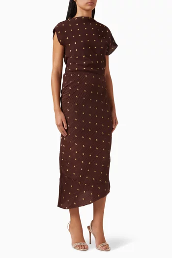 Desiree Plisse Dress