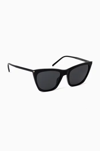 SL 214 Kate Cat-eye Sunglasses in Acetate