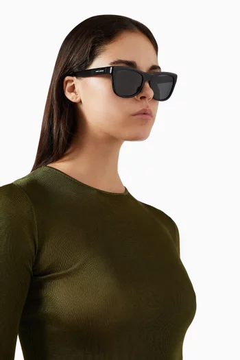 SL 816 Cat-Eye Sunglasses in Acetate