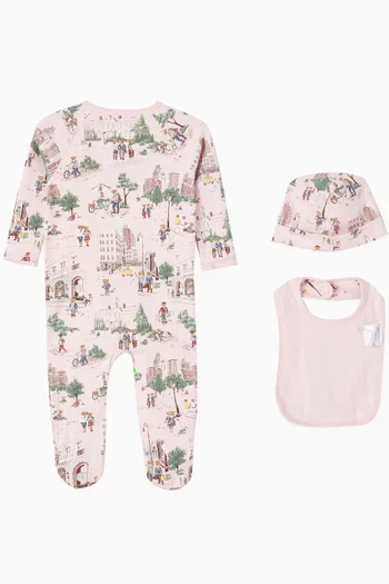 Polo Bear 3-piece Gift Set in Cotton