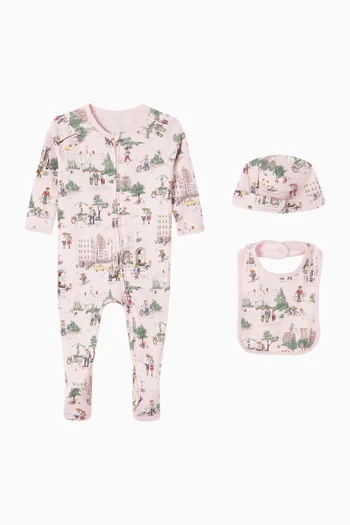Polo Bear 3-piece Gift Set in Cotton