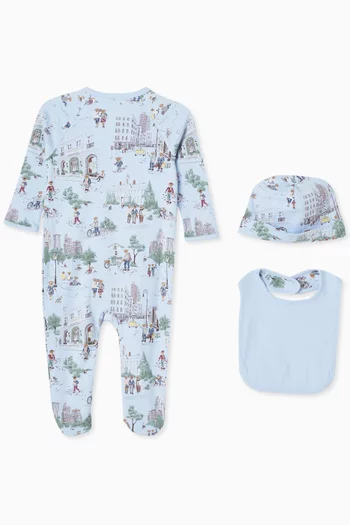 Polo Bear 3-piece Gift Set in Cotton