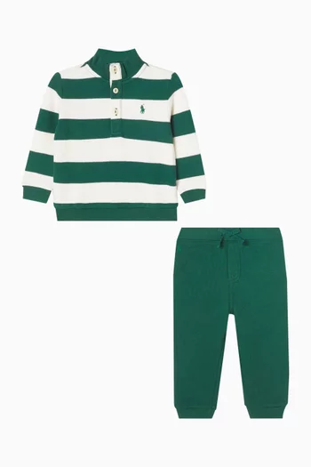 Striped Co-ord Set in Cotton