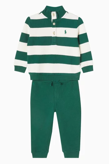 Striped Co-ord Set in Cotton