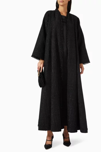 Embellished 3-piece Abaya Set
