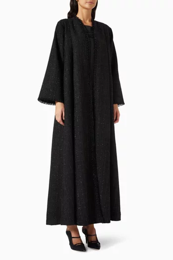 Embellished 3-piece Abaya Set