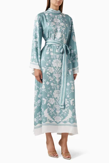 Calypso Belted Maxi Dress